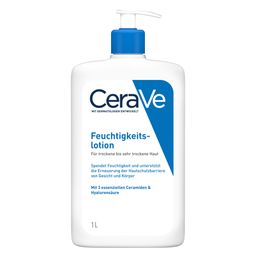 CeraVe Feuchtigkeitslotion: Körperlotion für trockene bis sehr trockene Haut für Gesicht und Körper