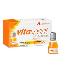Vitasprint Pro Immun, Nahrungsergänzungsmittel mit Vitamin D, Vitamin C, 8 St.