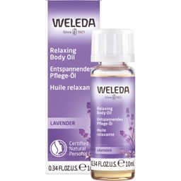 Weleda Körperöl Lavendel Pflege-Öl pflegt, entspannt & beruhigt mit echtem ätherischem Lavendelöl