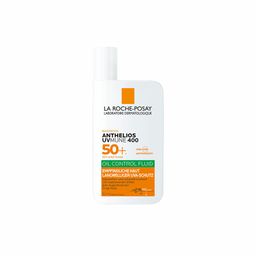La Roche Posay Anthelios UVMUNE 400 Oil Control Fluid Sonnenschutz für empfindliche Haut mit sehr hohem UV-Schutz LSF 50+. Für ölige Haut geeignet