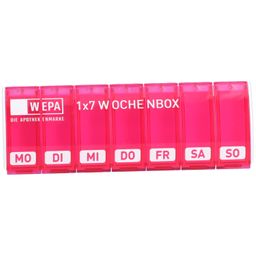 WEPA 1x7 Wochenbox pink/UV-Schutz+