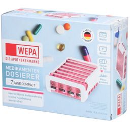 WEPA 7 Tage Compact Wochenmagazin weiß/pink