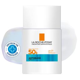 La Roche Posay Anthelios UV Air Fluid LSF 50+ ultra-leichtes Sonnenschutzfluid mit Hyaluronsäure und Niacinamid + Mela B3 Serum 10ml GRATIS
