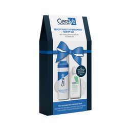 CeraVe Geschenkset: Feuchtigkeitsspendendes Hyaluronsäure Serum und Schäumendes Reinigungsgel