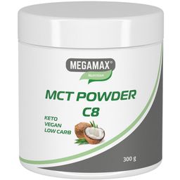MEGAMAX MCT Powder C8 – veganes Keto-Pulver aus Kokosöl