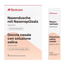 Redcare Nasendusche mit Nasenspülsalz