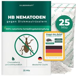 SILBERKRAFT HB Nematoden gegen Dickmaulrüsslern 25 Mio