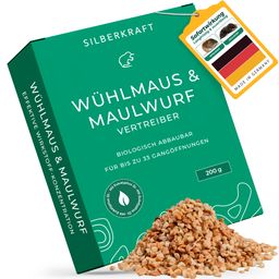 SILBERKRAFT Maulwurf und Wühlmaus Vertreiber