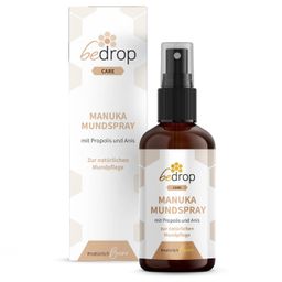 bedrop Mundspray Halsspray Manuka Honig Propolis | Rachenspray für Halsschmerzen
