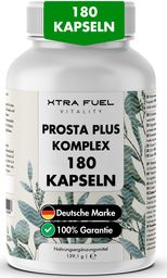 XTRA FUEL Prostata Komplex - Prosta Plus Kapseln mit Sägepalme, Kürbiskern, Brennnessel & Selen