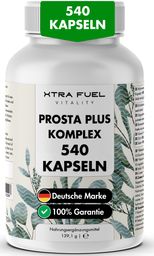 XTRA FUEL Prostata Komplex - Prosta Plus Kapseln mit Sägepalme, Kürbiskern, Brennnessel & Selen