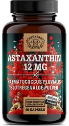 Scheunengut® Astaxanthin 12mg | 100% vegan | Antioxidans aus Blutregenalge Haematococcus Pluvialis