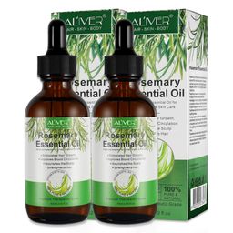ALIVER Rosmarinöl Ätherisches Öl Haaröl für Haarpflege und Haarwachtstum