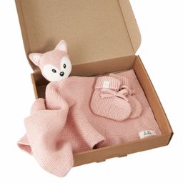 Livella Kuscheltuch (Fuchs) mit Söckchen aus Bio-Baumwolle