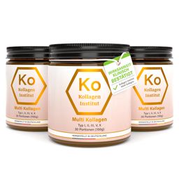 Kollagen Institut: Multi Kollagen Pulver - Typ I, II, III, V, X