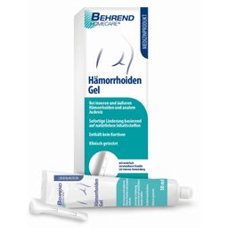 Behrend Hämorrhoiden Gel - bei inneren & äußeren Hämorrhoiden, Analjucken, Analfissuren & Proktitis – Hämorrhoiden Salbe reduziert Schmerzen, Juckreiz & Brennen