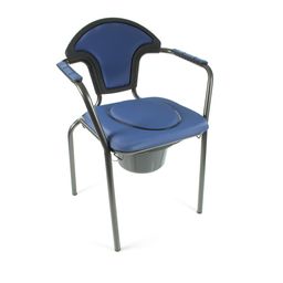 Russka Toilettenstuhl "Standard modern", blau