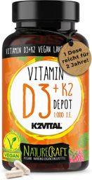 NatureCraft Vitamin D3+K2 Depot
