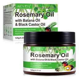 ALIVER 3-in-1 Haaröl Rosmarinöl Batana Öl Rizinusöl für Haarwachstum