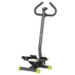 HOMCOM Stepper mit Griff, LCD-Display und einstellbarem Widerstand
