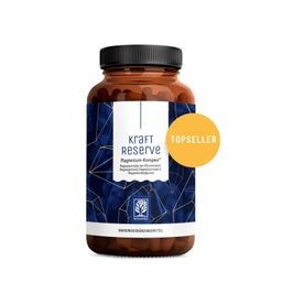 Magnesium Komplex u.a. mit Magnesiumcitrat, Bisglycinat hochdosiert vegan - Kraftreserve -NATURTREU®