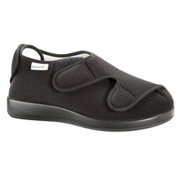 Varomed Klettpantoffel "DUBLIN XXL", extreme Weite, schwarz