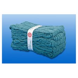 NOBA Bauchtuch vorgewaschen grün mit Schlaufe 4-lagig 10 cm x 90 cm 20 Stück