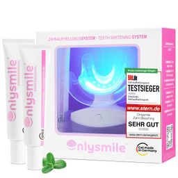 OnlySmile® Whiten & Refill Bundle – Zahnbleaching Set mit 2x Nachfüllgel