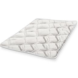 The White Stone Topper 165x195 cm Atmungsaktiv Höhe 5 cm | Ergonomischer Matratzen-Topper | Weiche W