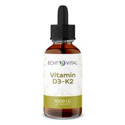 Echt Vital Vitamin D3-K2 Tropfen