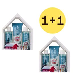 Accentra Badeset Alpine Coziness mit Duschgel, Schaumbad & Bodylotion - Geschenksset