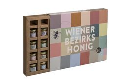 Wiener Honig Degustationsbox von Wiener Bezirksimkerei