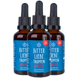 BitterLiebe - Bittertropfen - Bitterstoffe Tropfen limited Winter Edition - für Dein Wohlbefinden