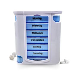 LisaCare Tablettenbox - 7-Tage Medikamentendosierer