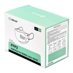 Bolisi FFP2 NR – Partikelfiltrierende Halbmaske - Butterfly / Fishform