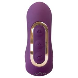 JAVIDA - Vibrator mit Klopffunktion & Klitorissauger