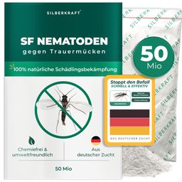 SILBERKRAFT SF Nematoden gegen Trauermücken 50 Mio