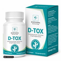 D-Tox | Natürlich für den Aufbau der Darmflora und Verdauung