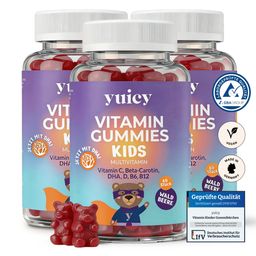 yuicy® Kids Gummies -  Vitamine für Kinder