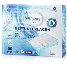Harmony Care® Inkontinenz Bettunterlage mit Fixierstreifen - 60x60cm