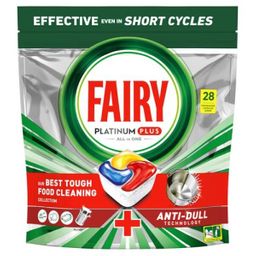 Fairy Platinum PLUS - Spülmaschinentabs All-In-One 84 Kapseln Zitrone, Lemon Geschirrspültabs, Ges