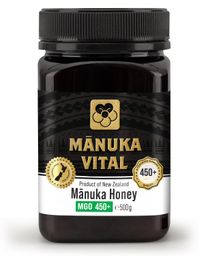 MANUKA VITAL Manuka Honig MGO 450+  - Original, zertifiziert und natürlich aus Neuseeland