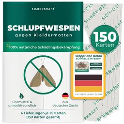 SILBERKRAFT Schlupfwespen gegen Kleidermotten
