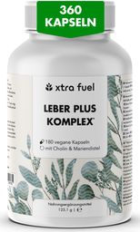 XTRA FUEL Leber Komplex - Leber Kur mit Mariendistel, Artischocke & Löwenzahn