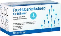 One+Step Fruchtbarkeitstest Sperma Test für Männer - Spermientest für zu Hause