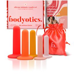 Bodyotics Dilatatoren-Set – 5 Größen aus körperfreundlichem Silikon, mit Aufbewahrungsbeutel