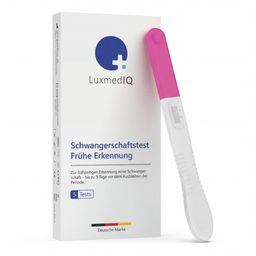 5x LuxmedIQ Schwangerschaftstest - hCG Test 25 mIU/mL - über 99% Zuverlässig
