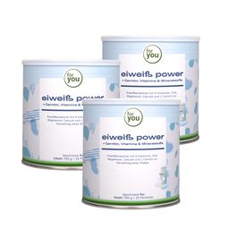 for you Eiweiß Power Pur Dreierpack