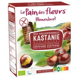 Blumenbrot Kastanien Schnitten BIO glutenfrei