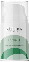 Mikrobiotische Schuppenflechte Creme | Psoriasis Salbe mit CBD und Postbiotika | PsoriaSil | SAPURA®
